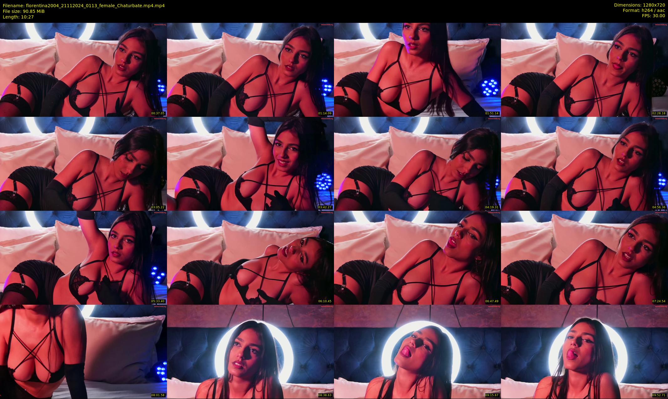 florentina2004 — 11 minute Chaturbate female cam show recording, 720p, Nov 21, 2024