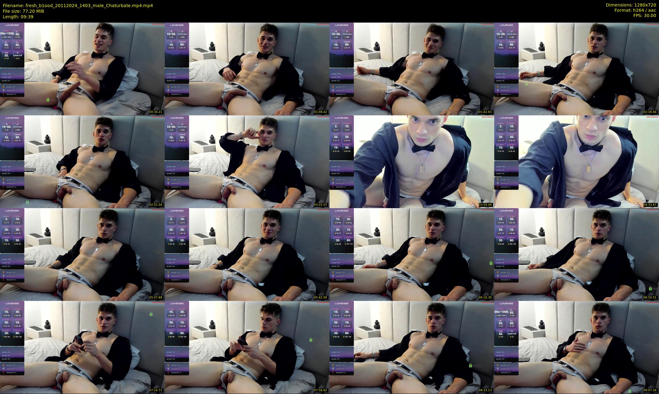 fresh_b1ood — 10 minute Chaturbate male cam show recording, 720p, Nov 20, 2024