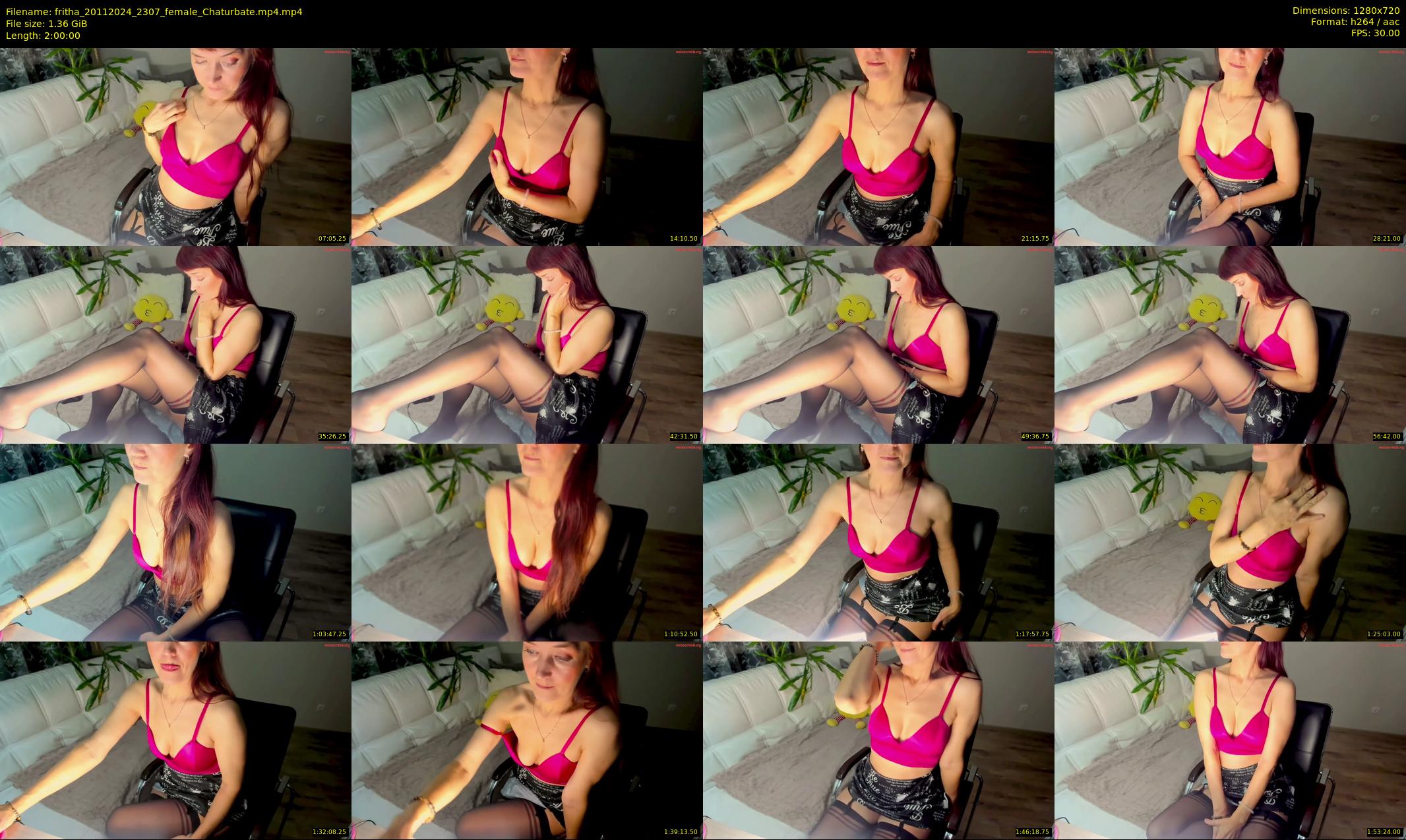 fritha — 120 minute Chaturbate female cam show recording, 720p, Nov 20, 2024