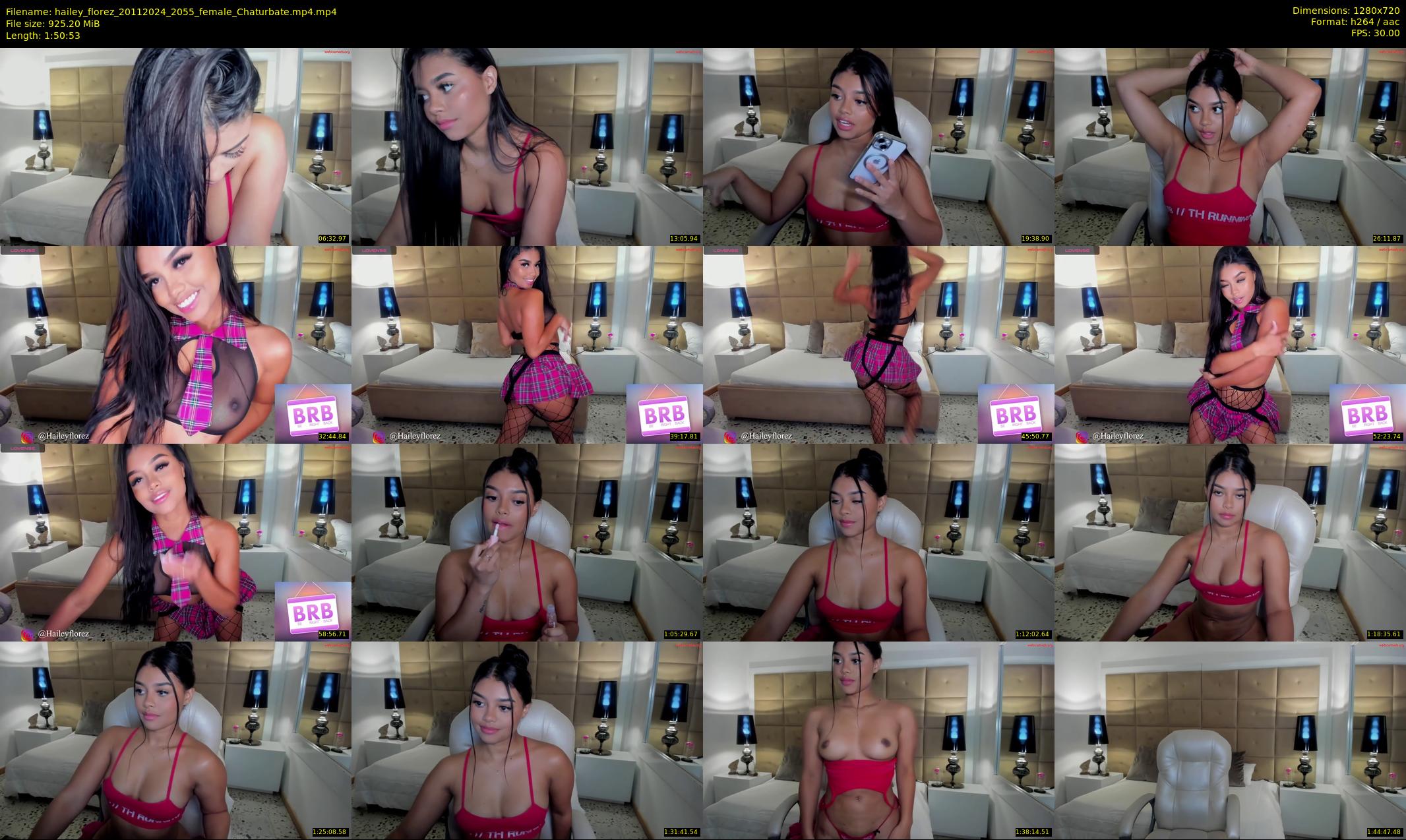 hailey_florez — 111 minute Chaturbate female cam show recording, 720p, Nov 20, 2024