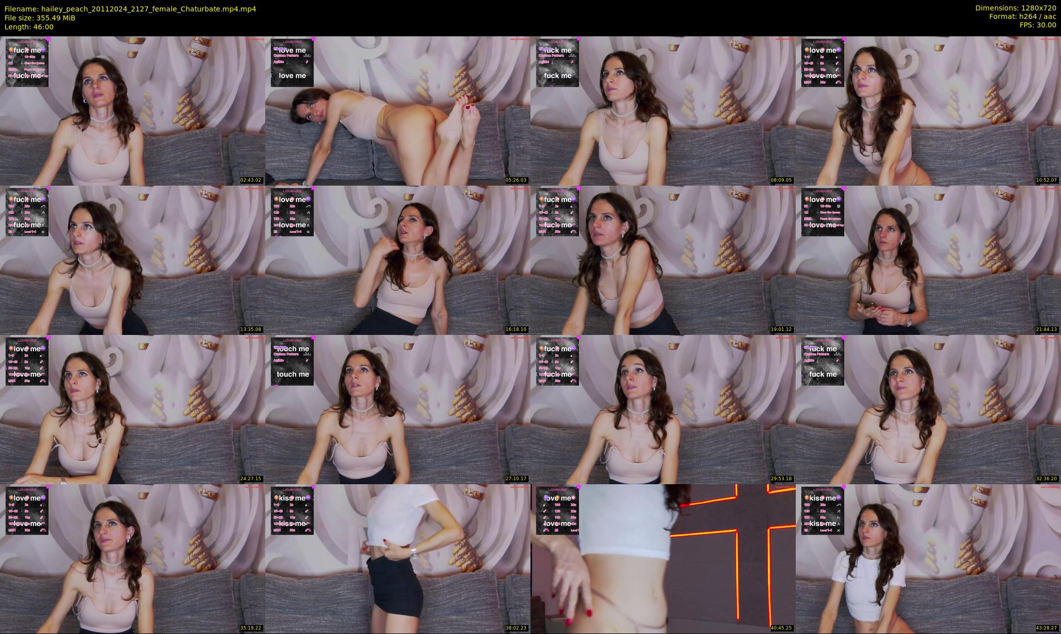 hailey_peach — 46 minute Chaturbate female cam show recording, 720p, Nov 20, 2024