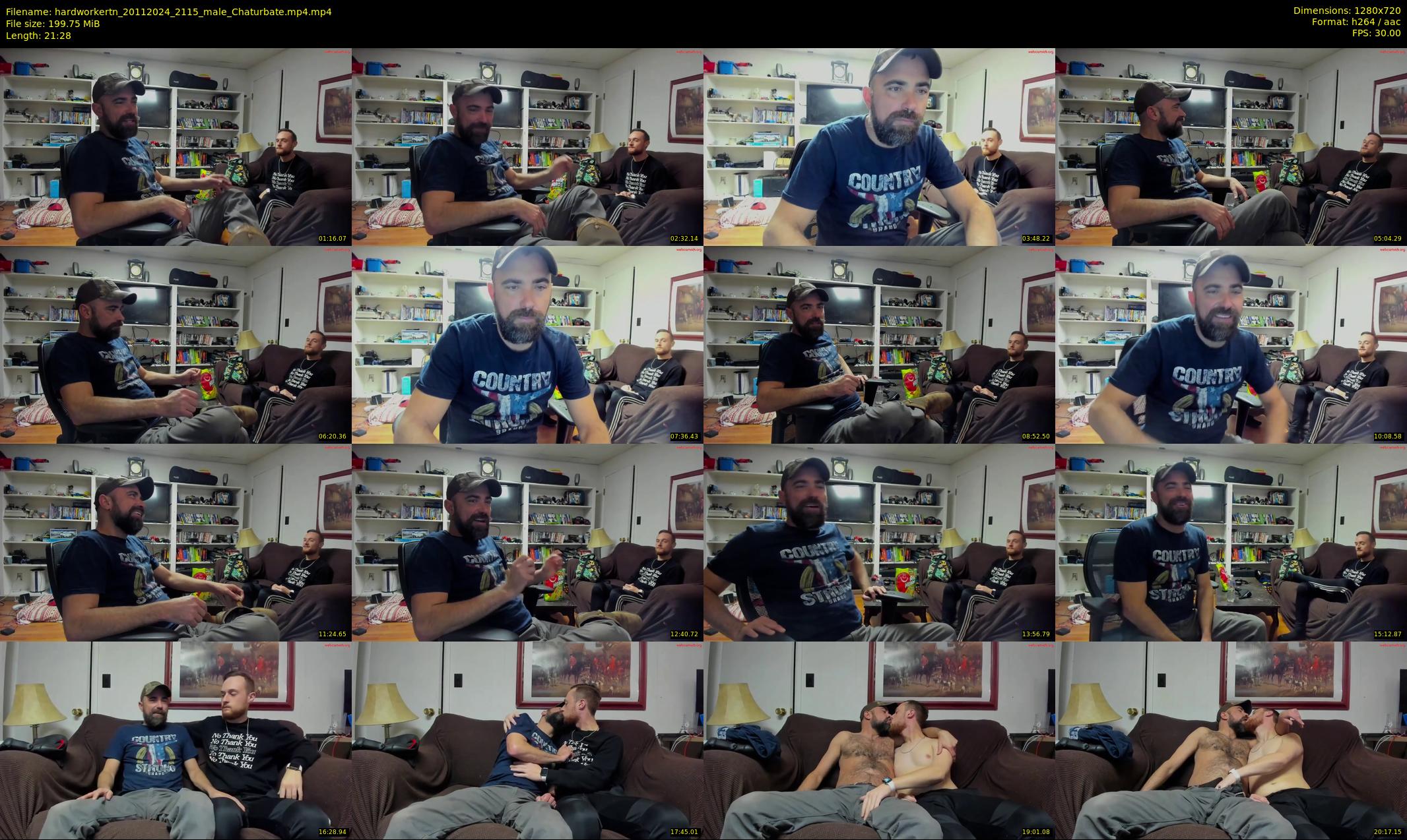hardworkertn — 22 minute Chaturbate male cam show recording, 720p, Nov 20, 2024