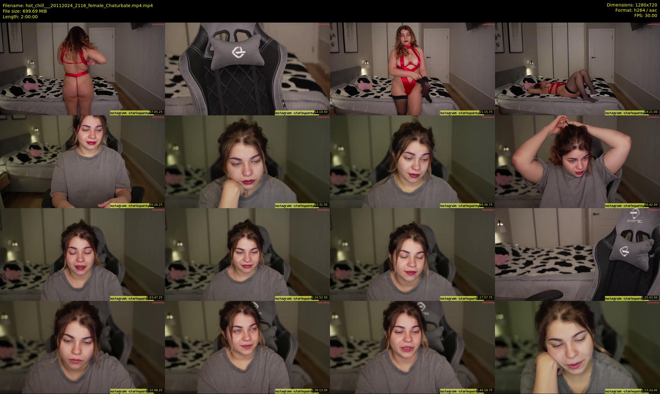 hot_chill__ — 120 minute Chaturbate female cam show recording, 720p, Nov 20, 2024