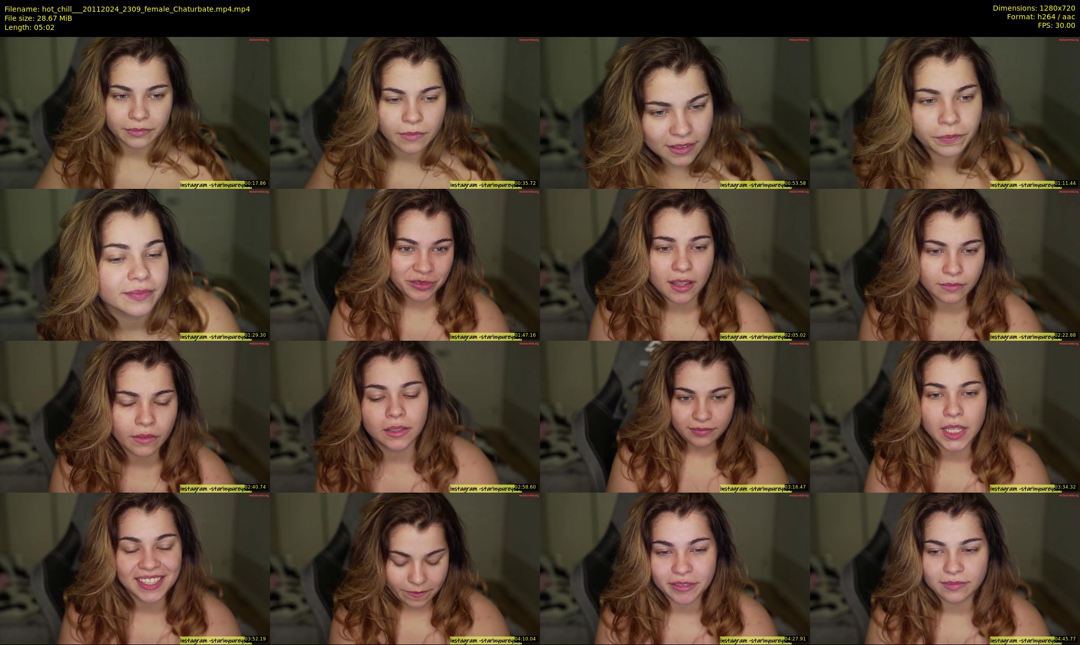 hot_chill__ — 6 minute Chaturbate female cam show recording, 720p, Nov 20, 2024