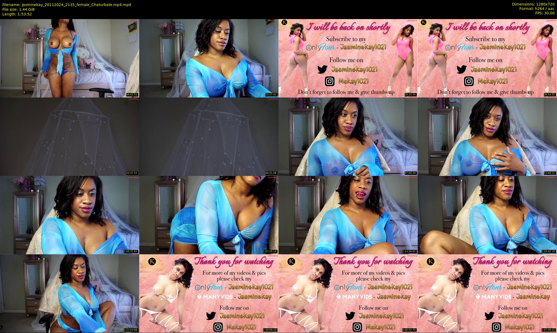 jasminekay — 114 minute Chaturbate female cam show recording, 720p, Nov 20, 2024