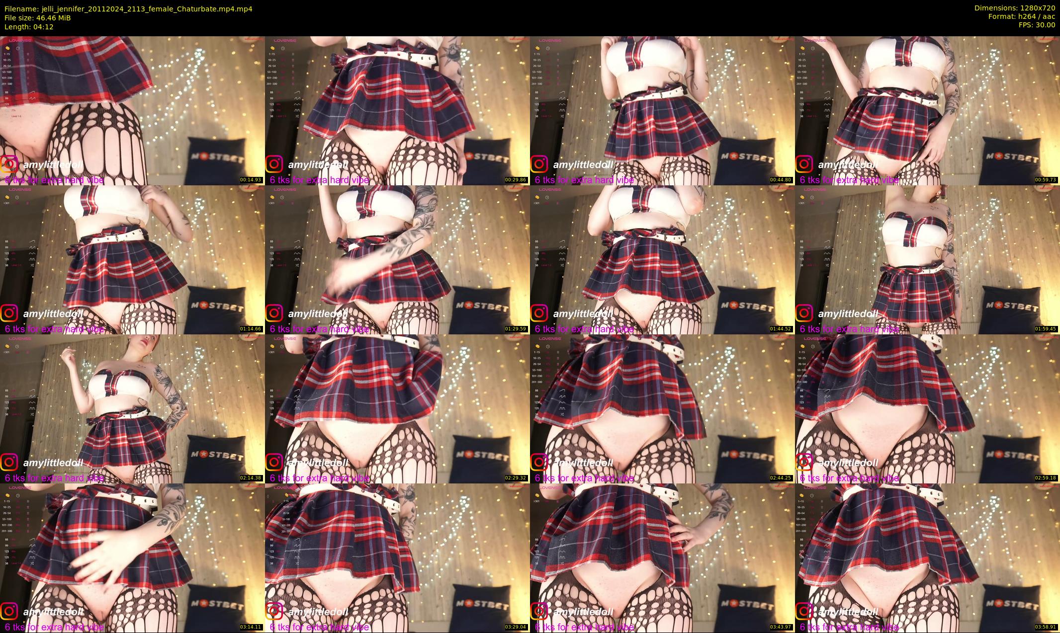 jelli_jennifer — 5 minute Chaturbate female cam show recording, 720p, Nov 20, 2024
