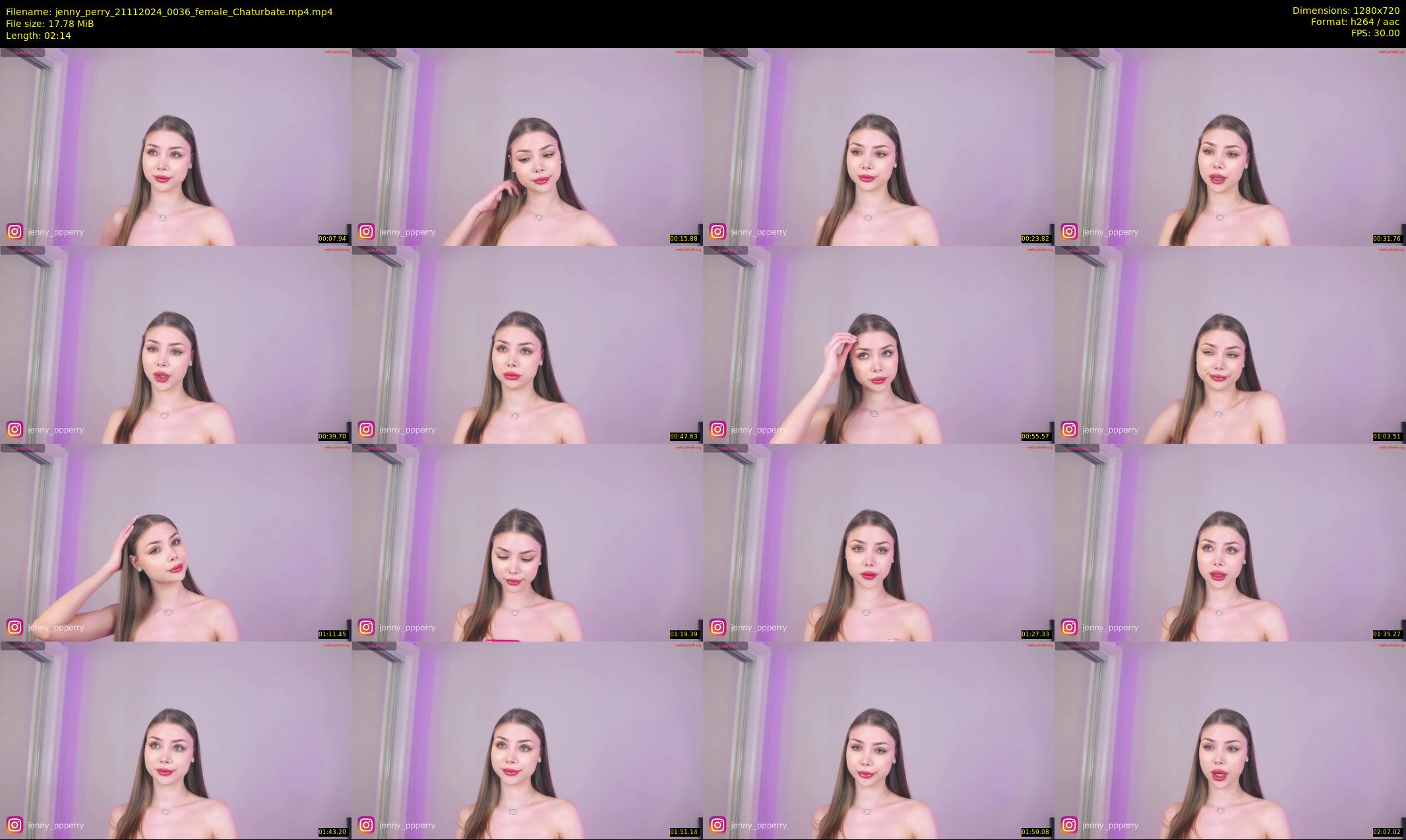 jenny_perry — 3 minute Chaturbate female cam show recording, 720p, Nov 21, 2024