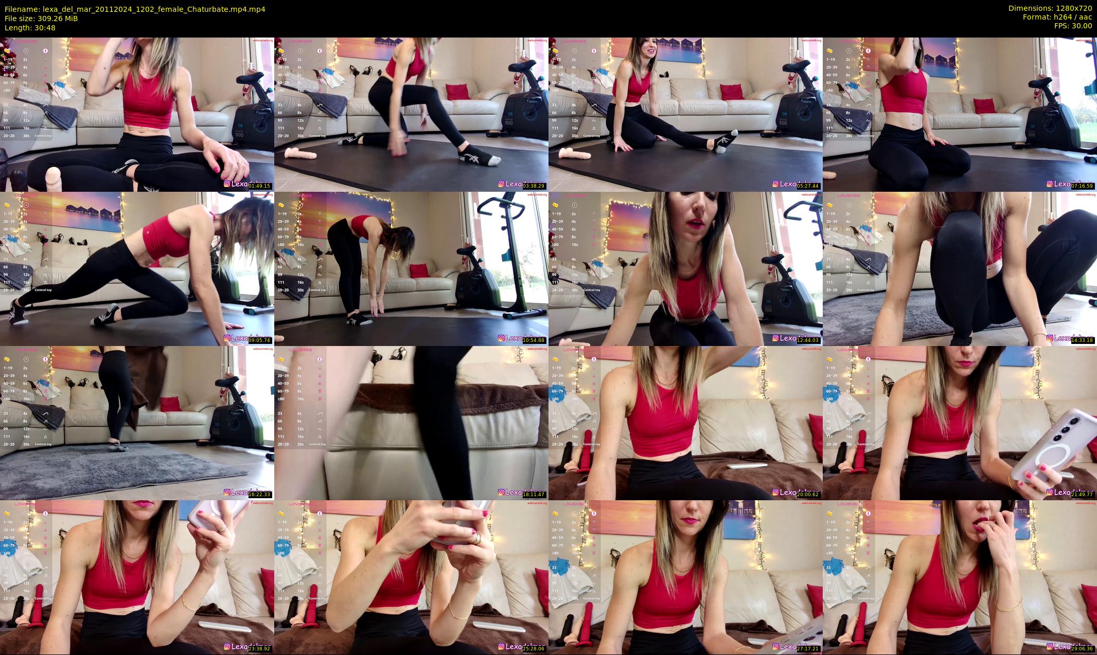 lexa_del_mar — 31 minute Chaturbate female cam show recording, 720p, Nov 20, 2024