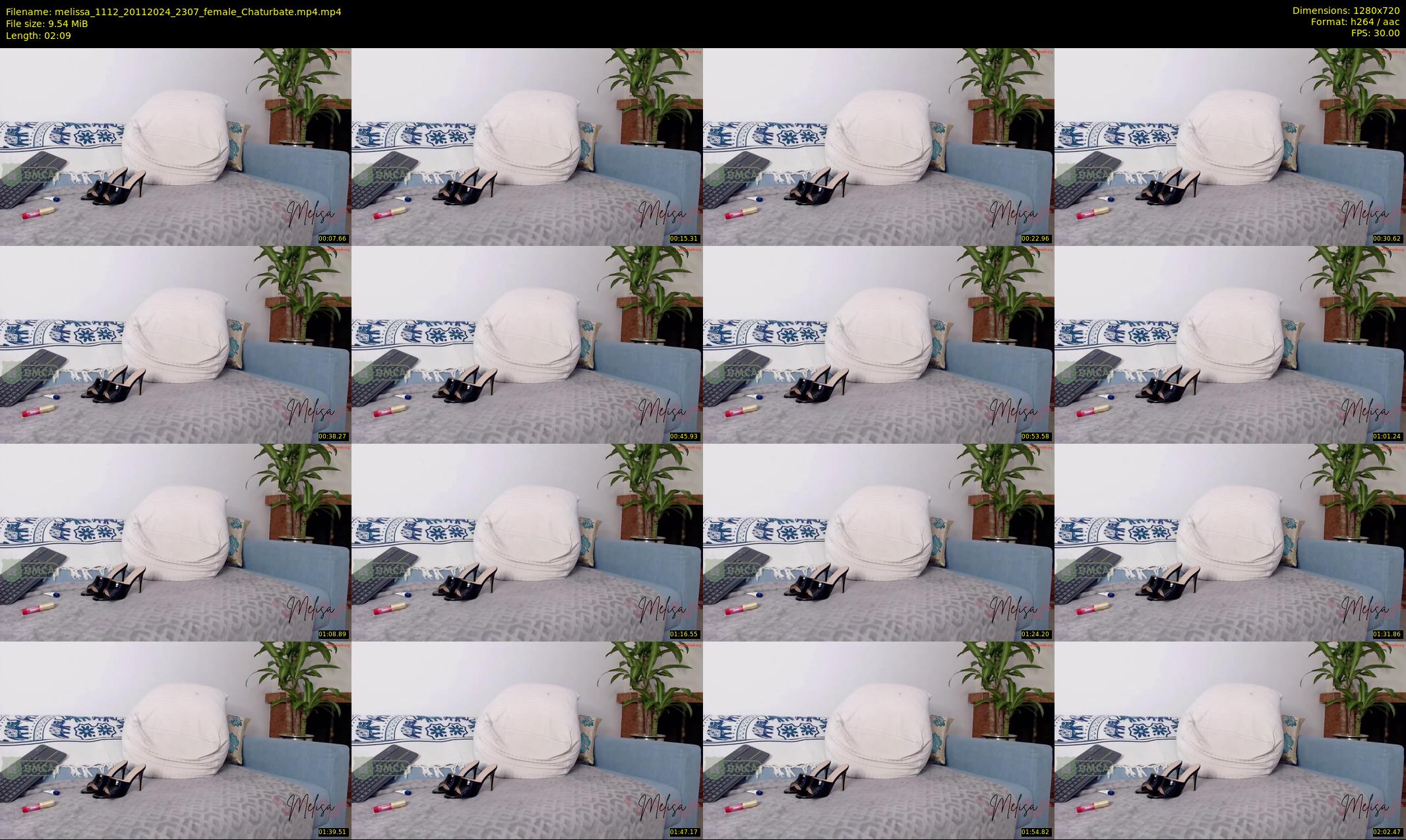 melissa_1112 — 3 minute Chaturbate female cam show recording, 720p, Nov 20, 2024