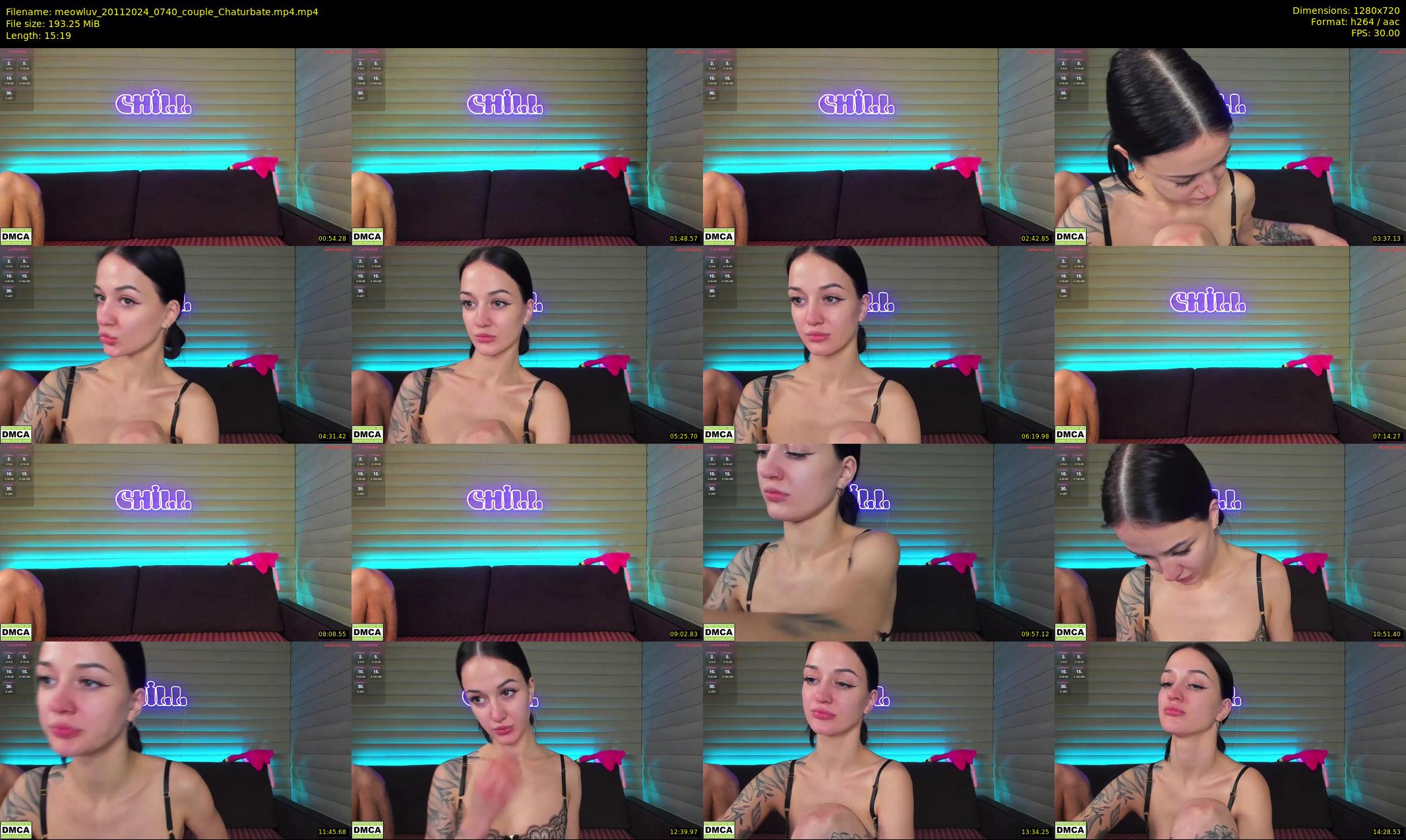 meowluv — 16 minute Chaturbate couple cam show recording, 720p, Nov 20, 2024