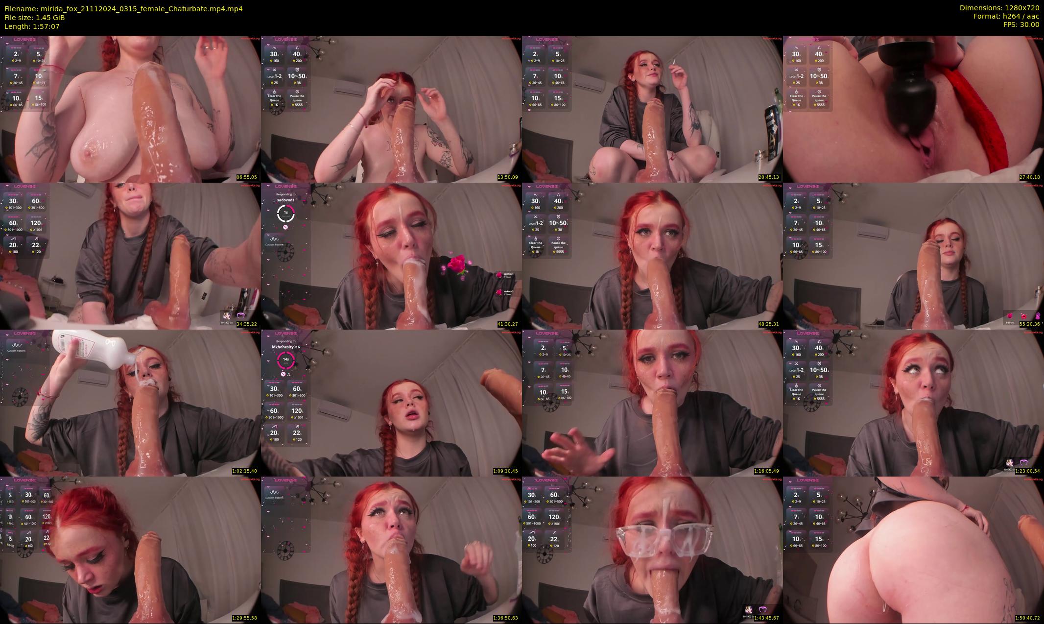 mirida_fox — 118 minute Chaturbate female cam show recording, 720p, Nov 21, 2024