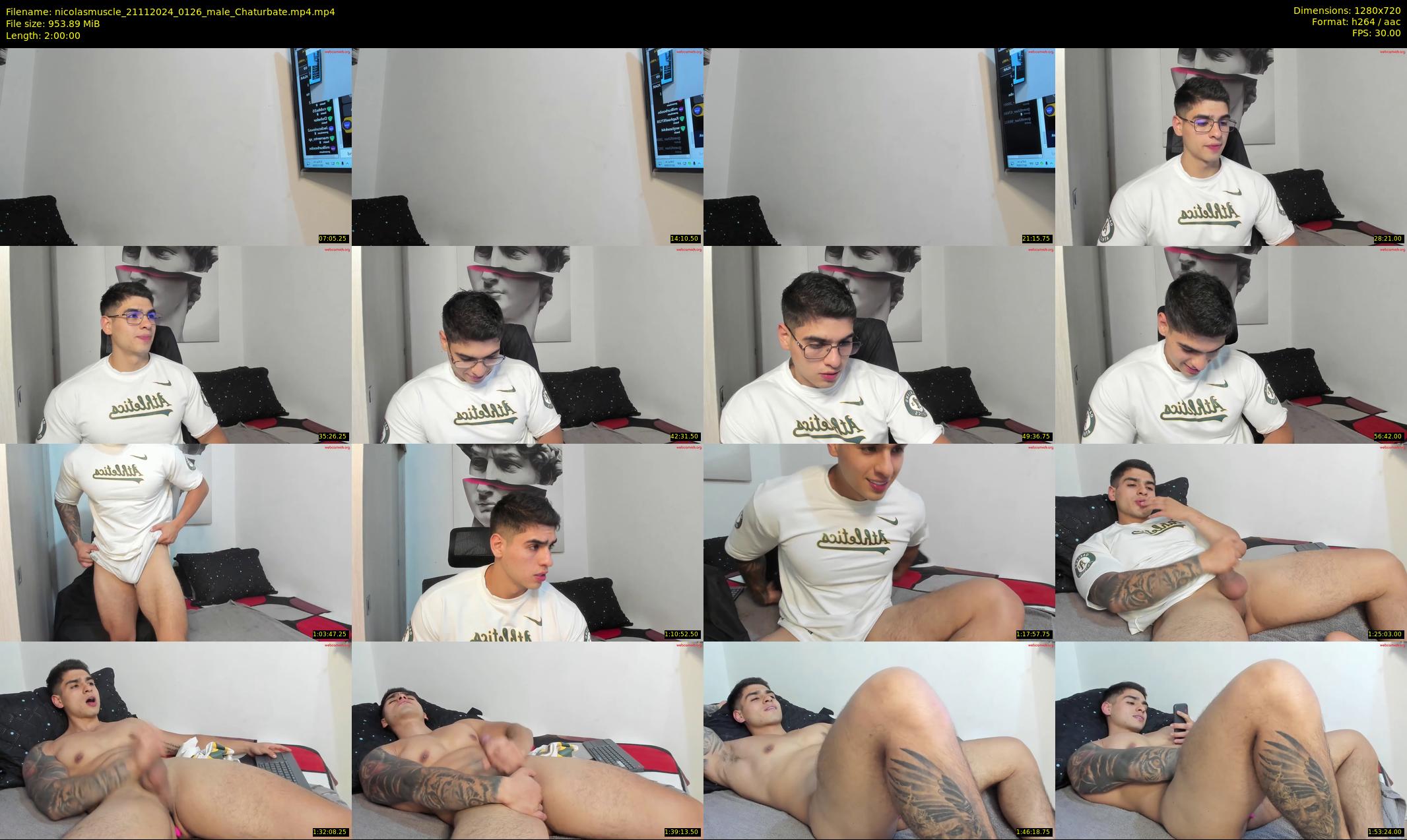 nicolasmuscle — 120 minute Chaturbate male cam show recording, 720p, Nov 21, 2024