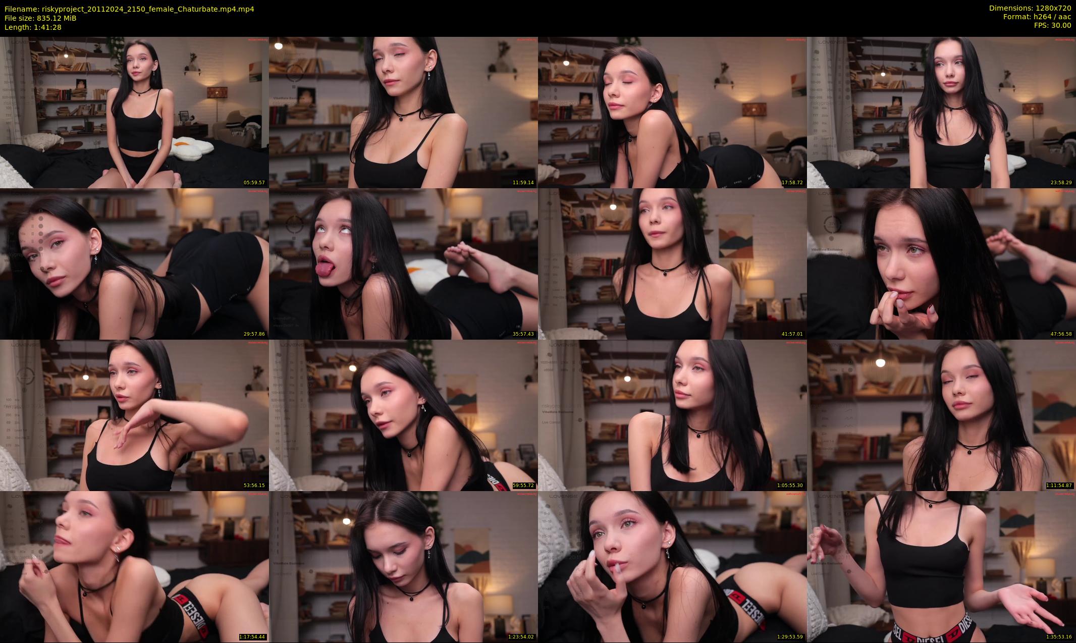 riskyproject — 102 minute Chaturbate couple cam show recording, 720p, Nov 20, 2024