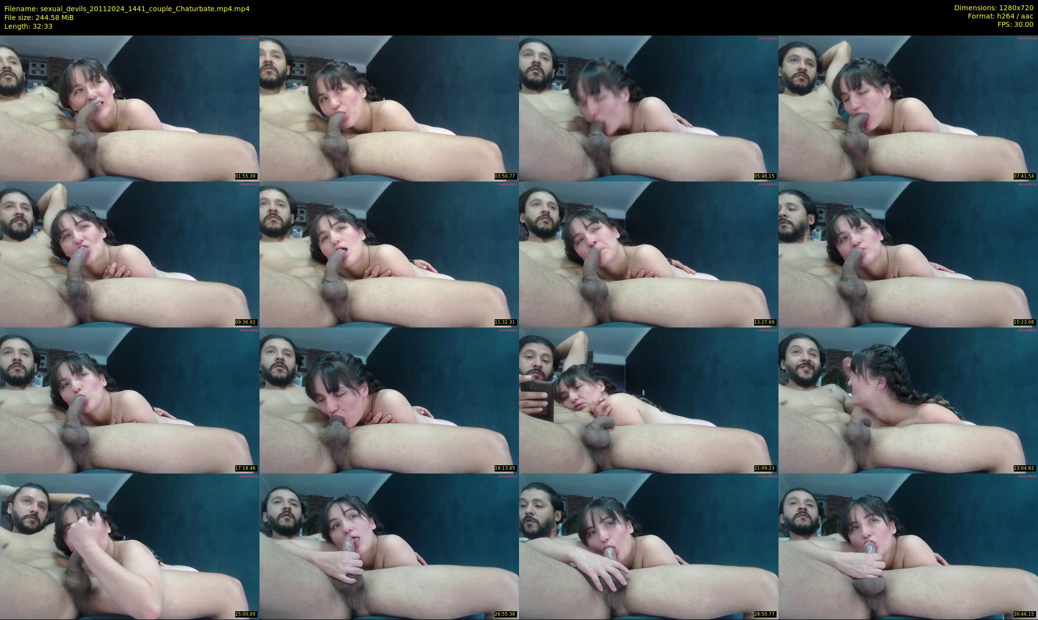 sexual_devils — 33 minute Chaturbate couple cam show recording, 720p, Nov 20, 2024