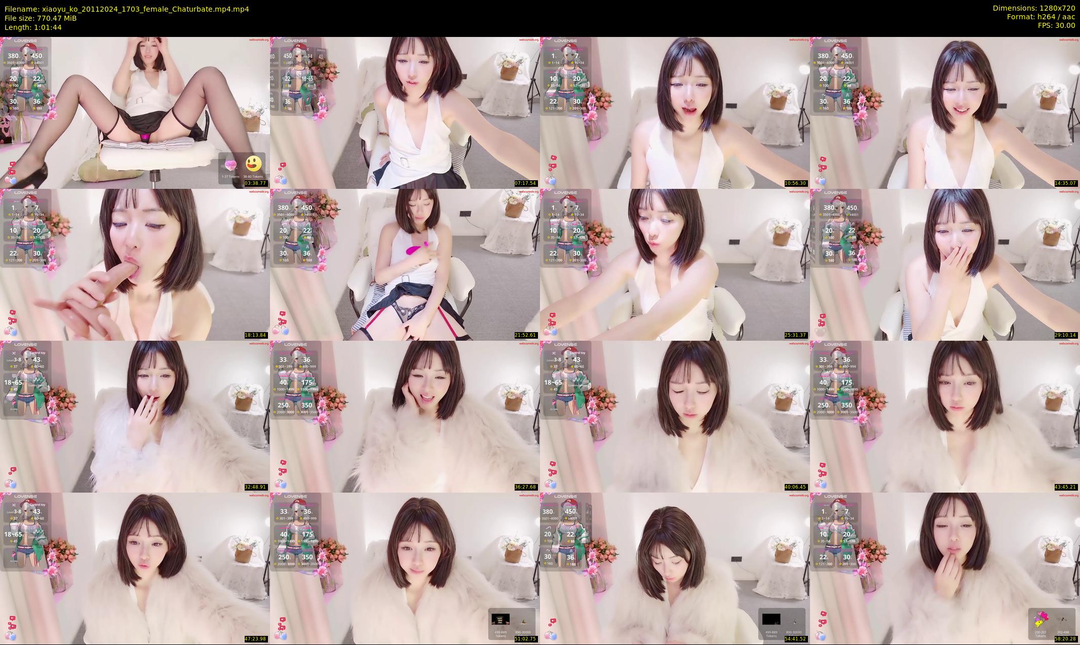 xiaoyu_ko — 62 minute Chaturbate female cam show recording, 720p, Nov 20, 2024