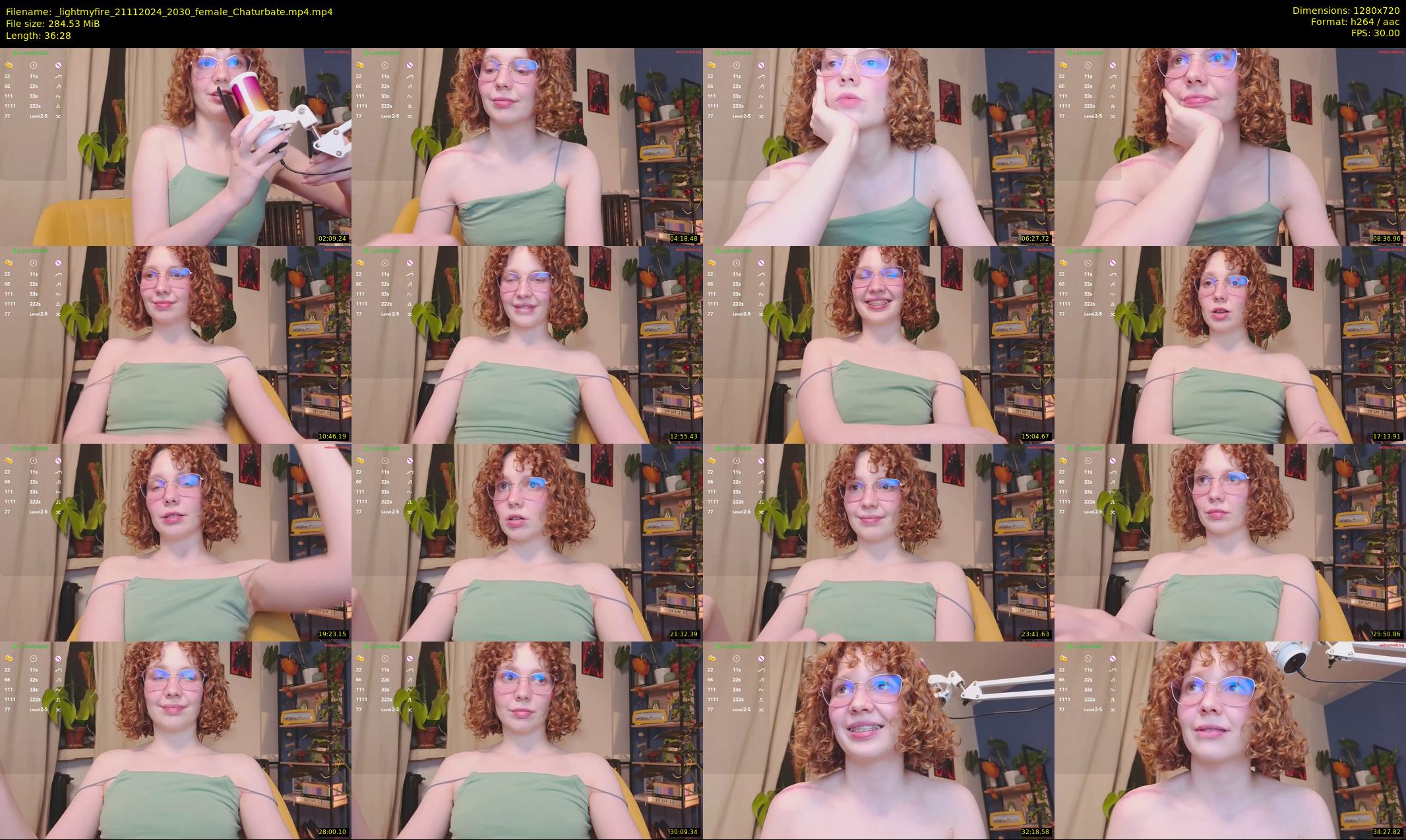 _lightmyfire — 37 minute Chaturbate female cam show recording, 720p, Nov 21, 2024