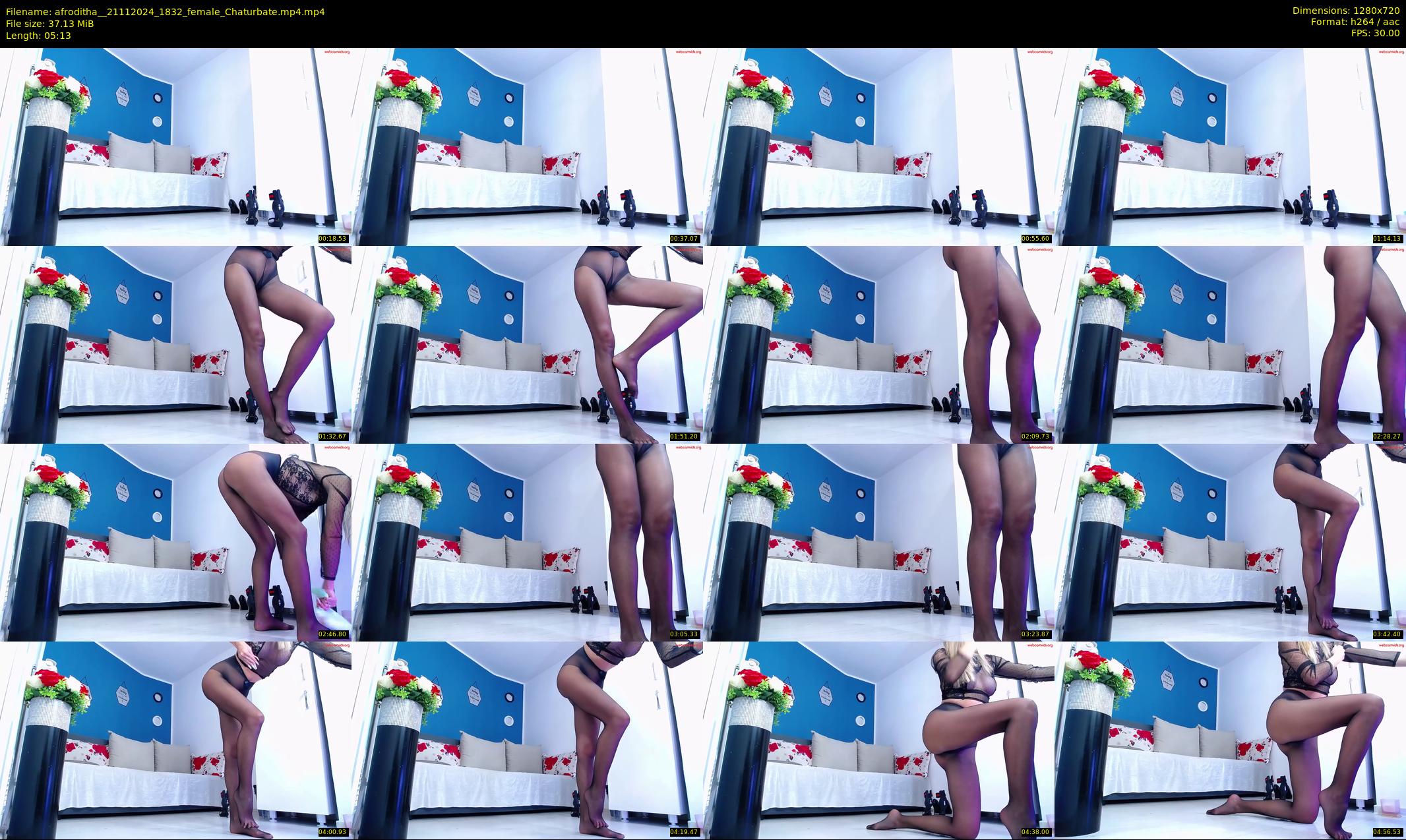 afroditha_ — 6 minute Chaturbate female cam show recording, 720p, Nov 21, 2024