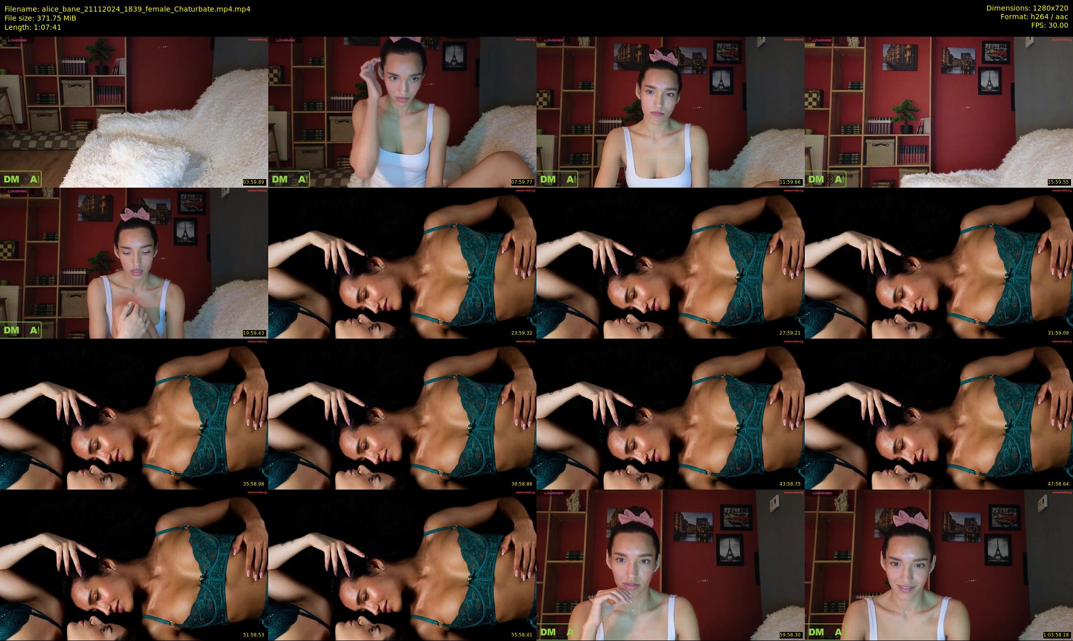 alice_bane — 68 minute Chaturbate female cam show recording, 720p, Nov 21, 2024