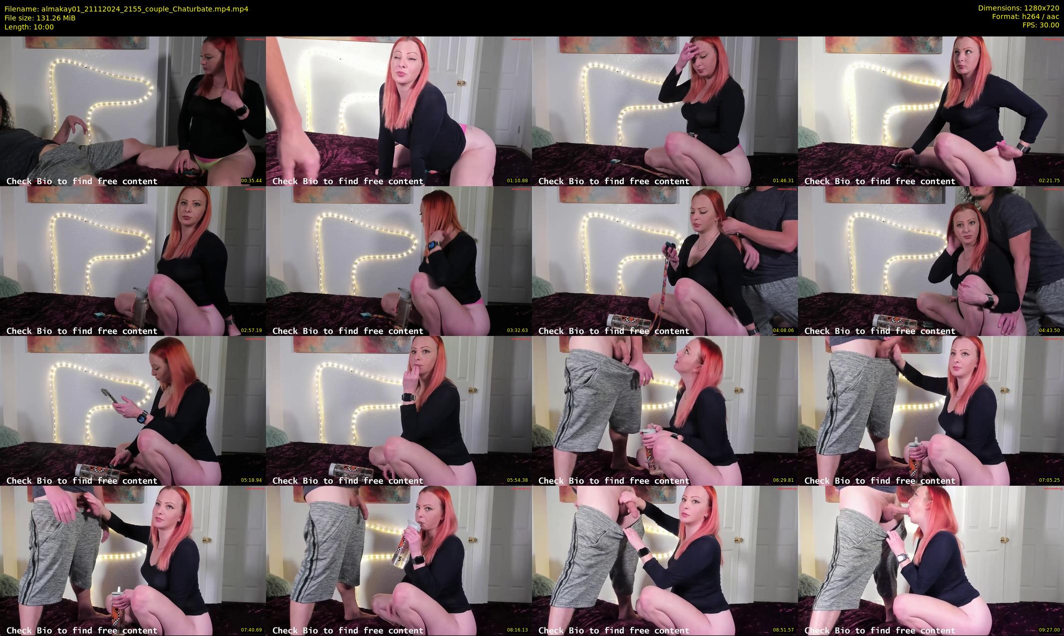 almakay01 — 10 minute Chaturbate couple cam show recording, 720p, Nov 21, 2024