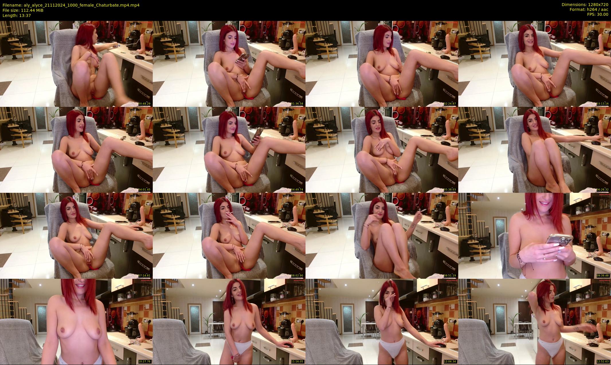 aly_alyce — 14 minute Chaturbate female cam show recording, 720p, Nov 21, 2024