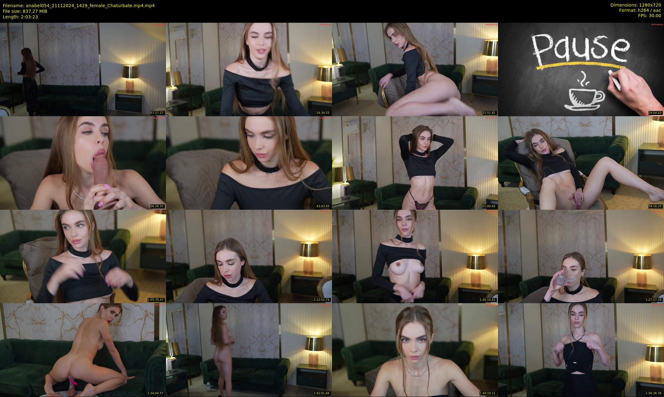 anabel054 — 124 minute Chaturbate female cam show recording, 720p, Nov 21, 2024