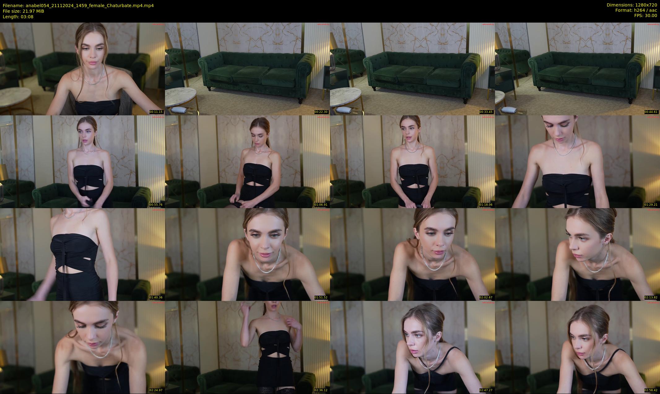 anabel054 — 4 minute Chaturbate female cam show recording, 720p, Nov 21, 2024