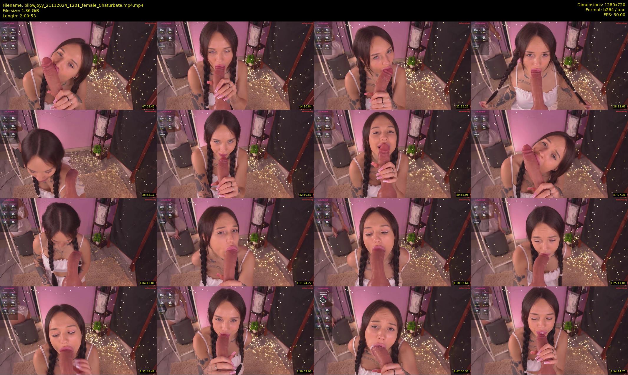 bllowjoyy — 121 minute Chaturbate female cam show recording, 720p, Nov 21, 2024