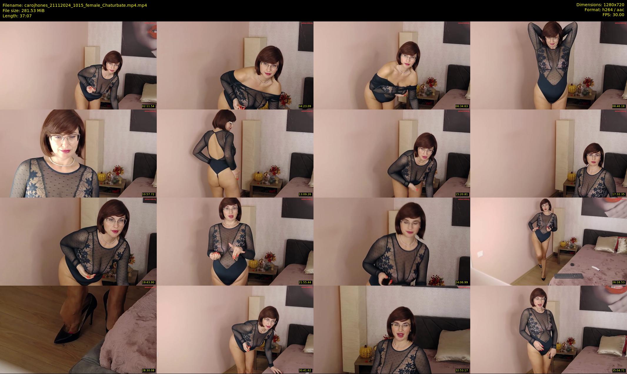 carojhones — 38 minute Chaturbate female cam show recording, 720p, Nov 21, 2024