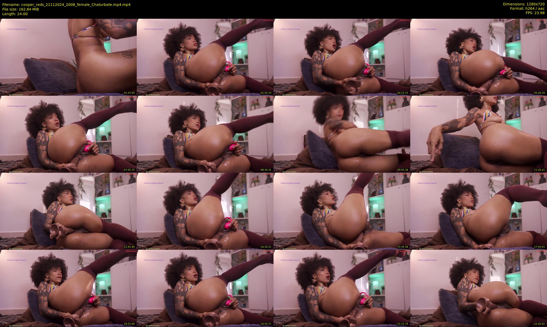 cooper_reds — 24 minute Chaturbate female cam show recording, 720p, Nov 21, 2024