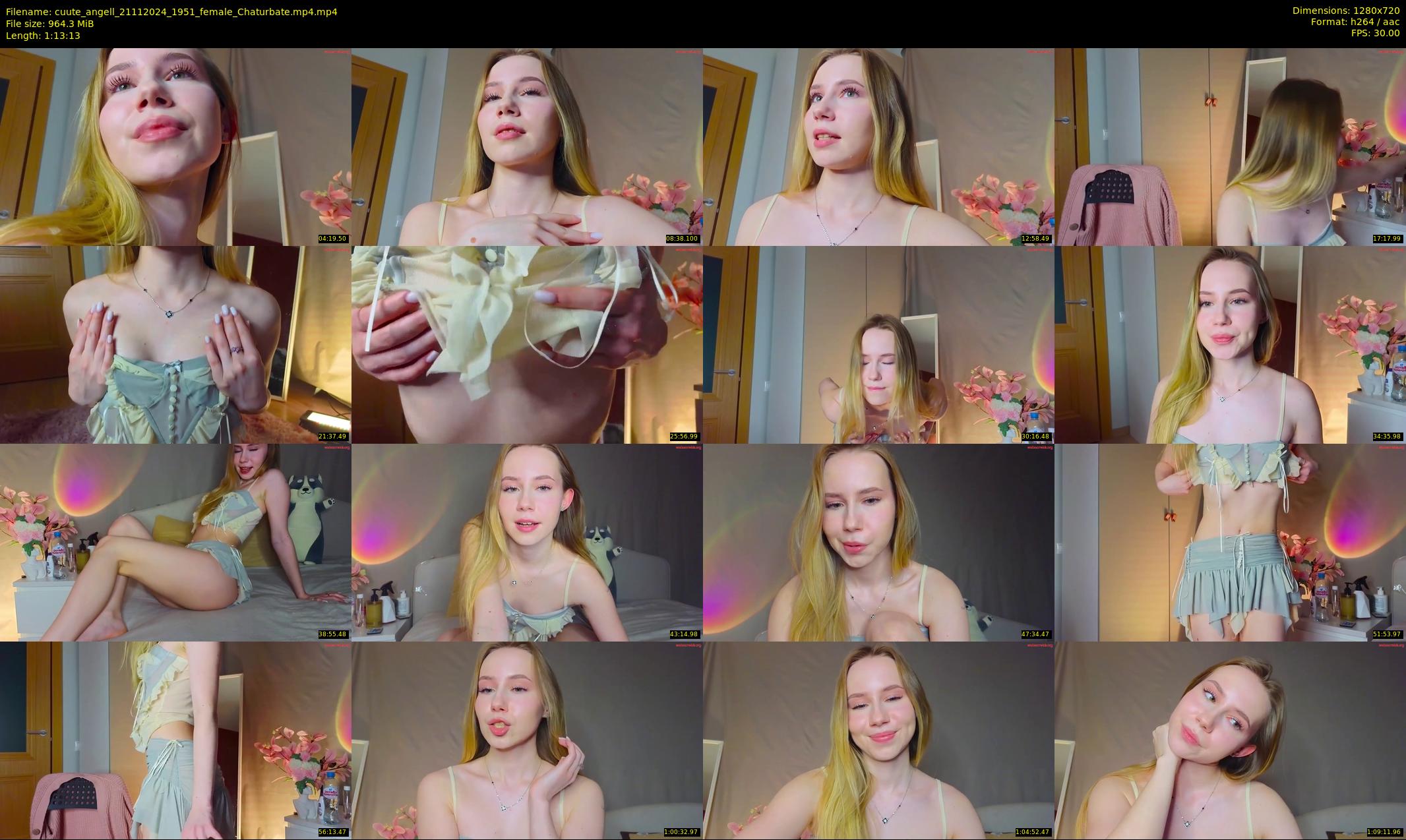 cuute_angell — 74 minute Chaturbate female cam show recording, 720p, Nov 21, 2024