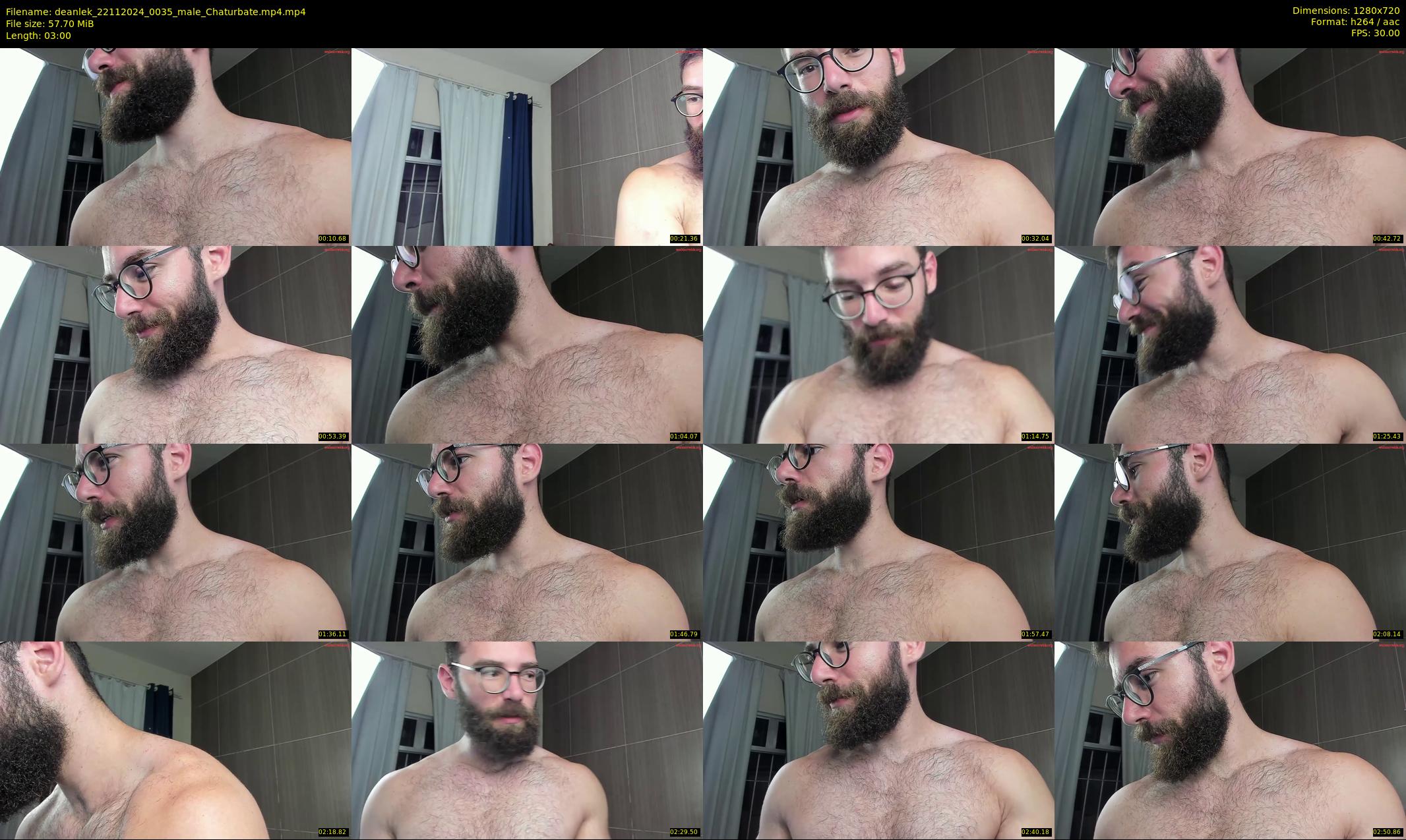 deanlek — 3 minute Chaturbate male cam show recording, 720p, Nov 22, 2024