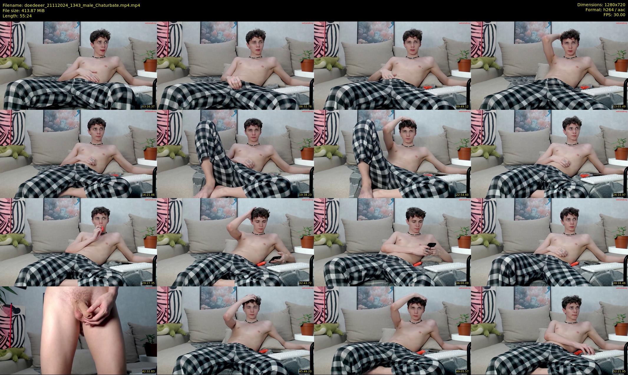 doedeeer — 56 minute Chaturbate male cam show recording, 720p, Nov 21, 2024