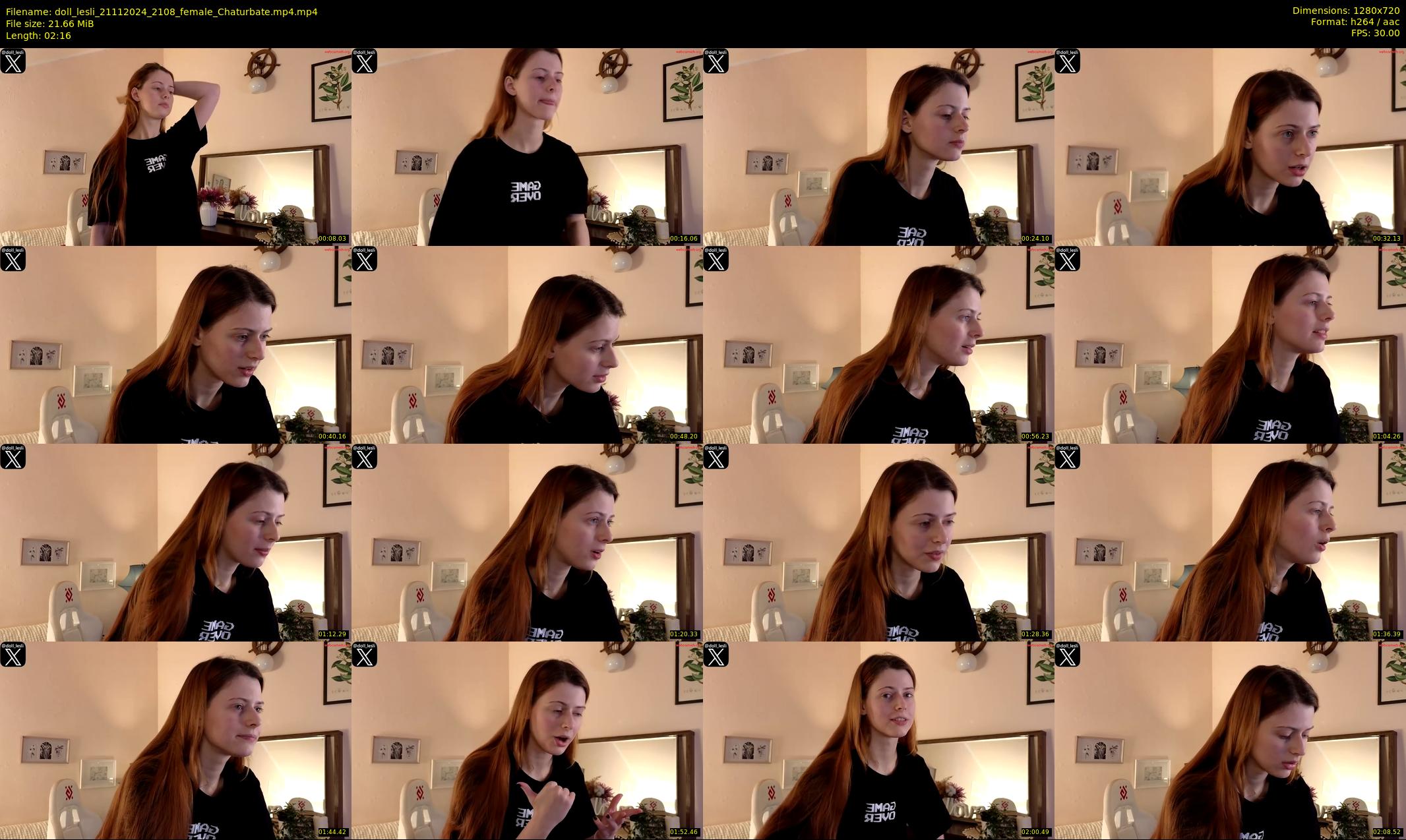 doll_lesli — 3 minute Chaturbate female cam show recording, 720p, Nov 21, 2024