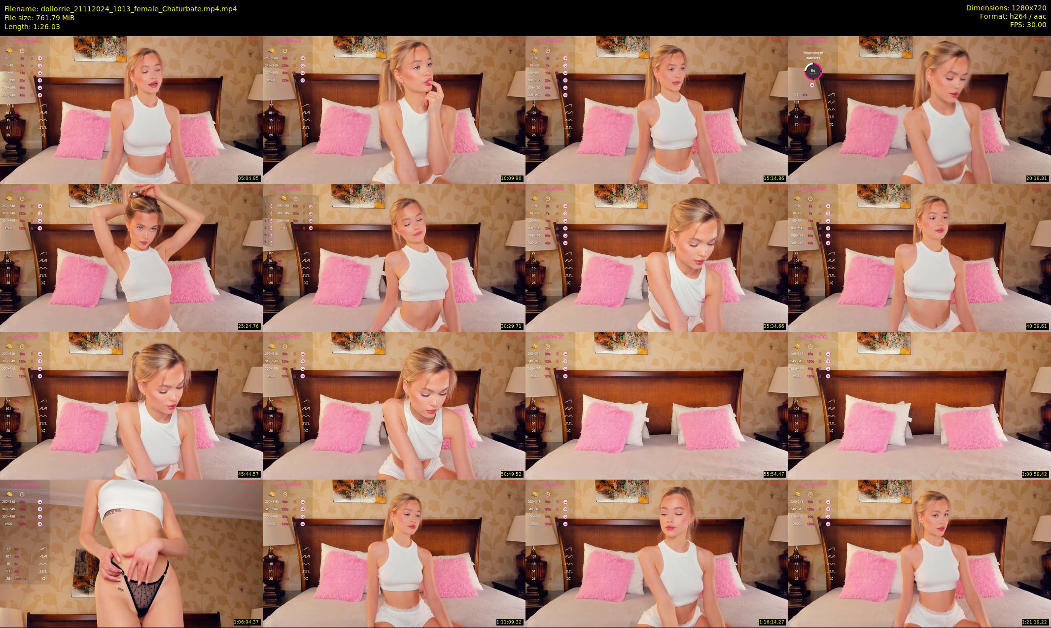 dollorrie — 87 minute Chaturbate couple cam show recording, 720p, Nov 21, 2024