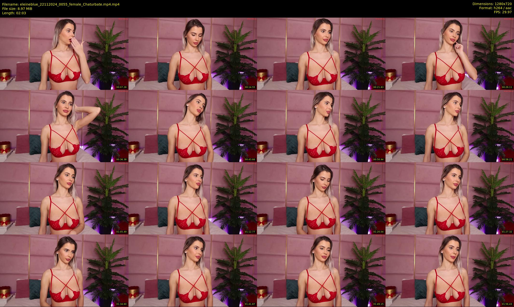 eleineblue — 3 minute Chaturbate female cam show recording, 720p, Nov 22, 2024