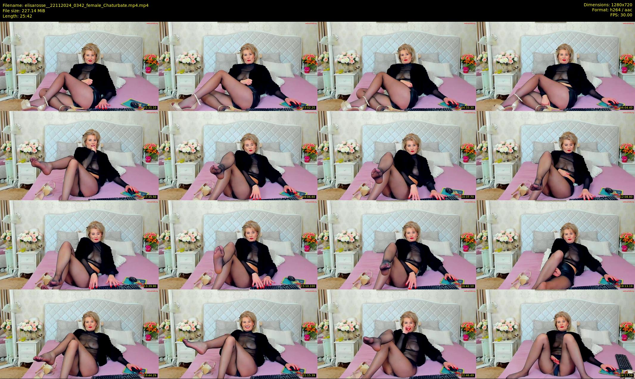 elisarosse_ — 26 minute Chaturbate female cam show recording, 720p, Nov 22, 2024