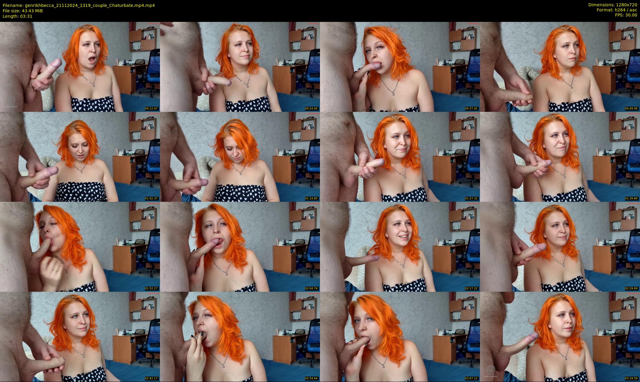 genrikhbecca — 4 minute Chaturbate couple cam show recording, 720p, Nov 21, 2024