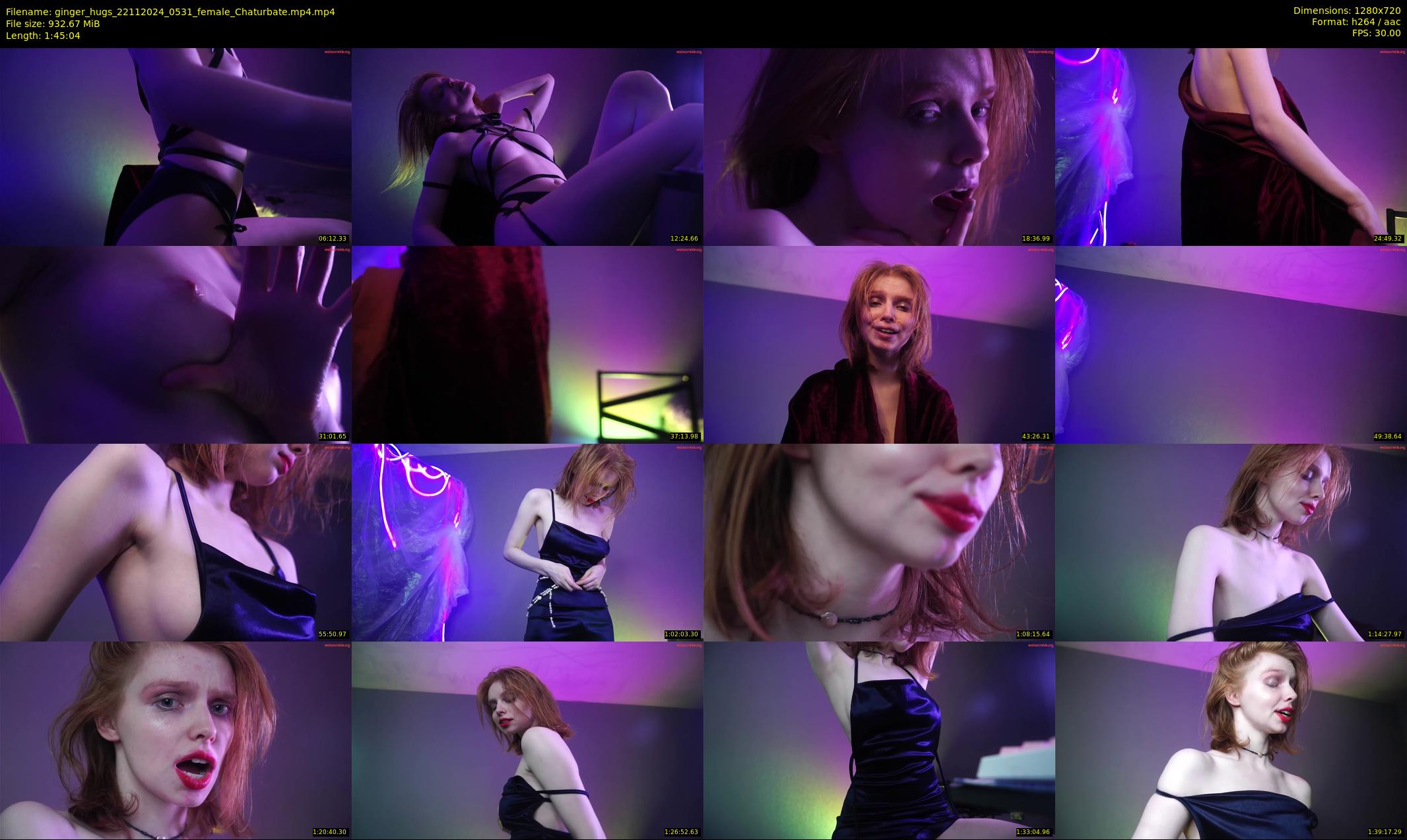 ginger_hugs — 106 minute Chaturbate female cam show recording, 720p, Nov 22, 2024