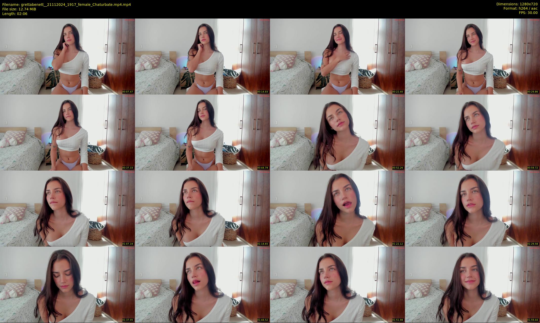 grettabenett_ — 3 minute Chaturbate female cam show recording, 720p, Nov 21, 2024