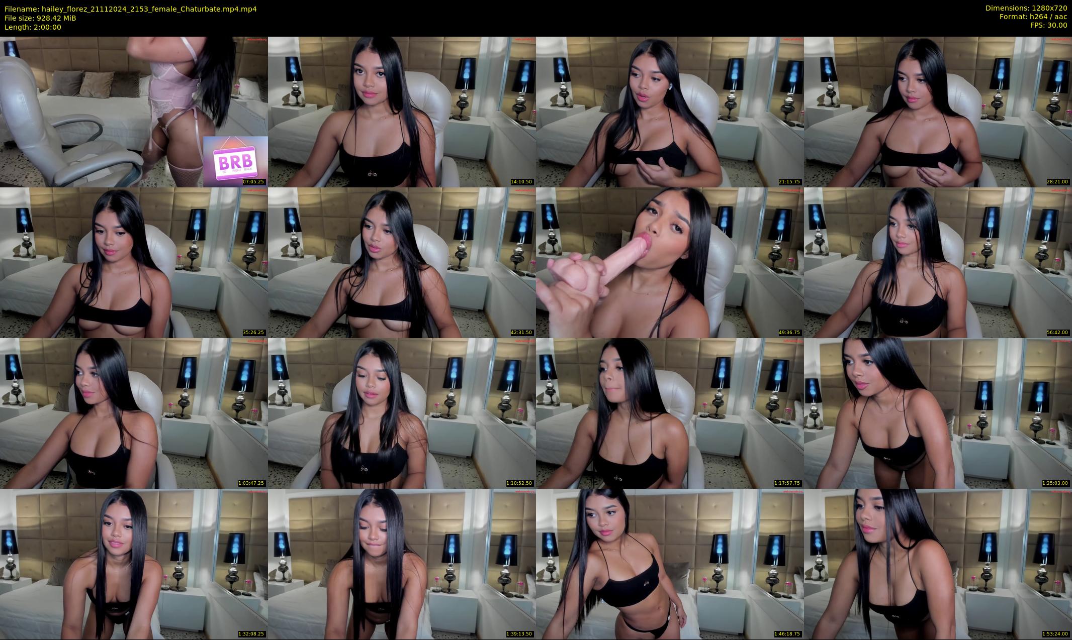 hailey_florez — 120 minute Chaturbate female cam show recording, 720p, Nov 21, 2024