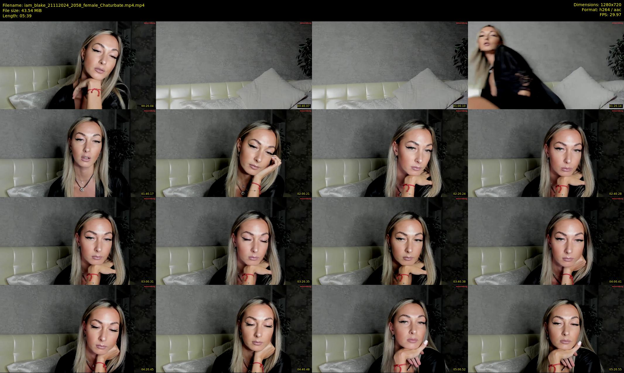 iam_blake — 6 minute Chaturbate female cam show recording, 720p, Nov 21, 2024