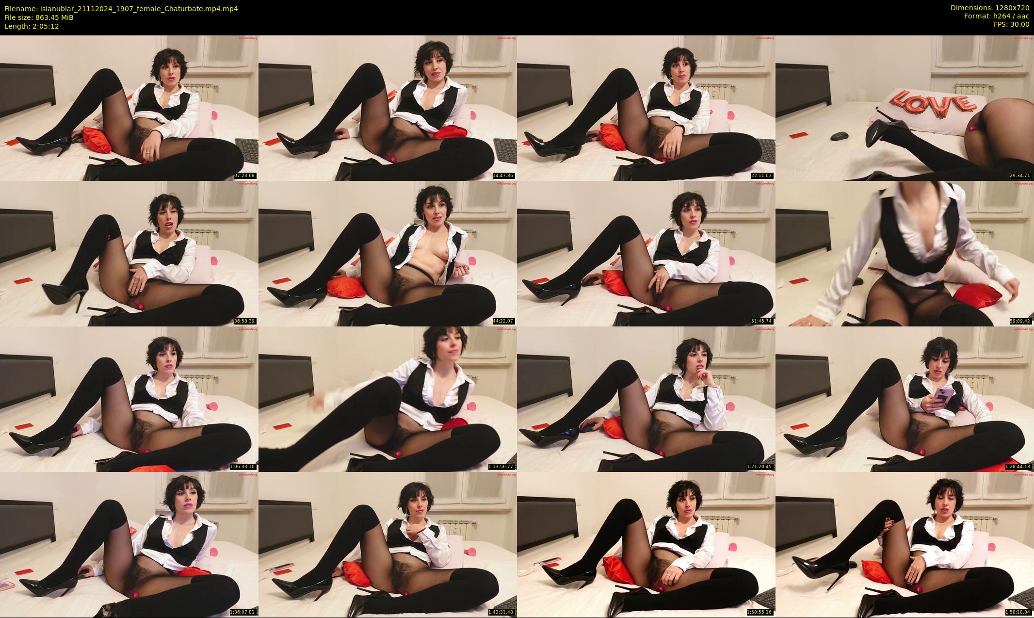 islanublar — 126 minute Chaturbate female cam show recording, 720p, Nov 21, 2024