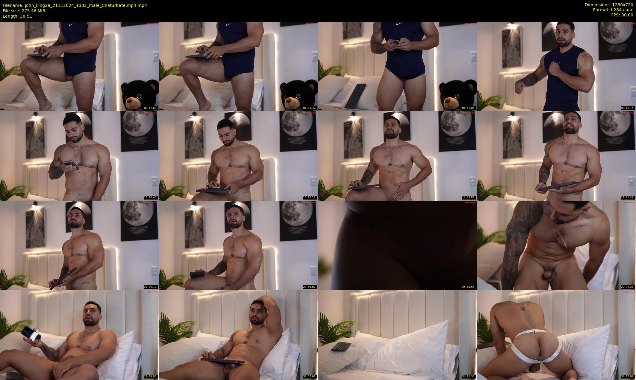 john_king29 — 39 minute Chaturbate male cam show recording, 720p, Nov 21, 2024
