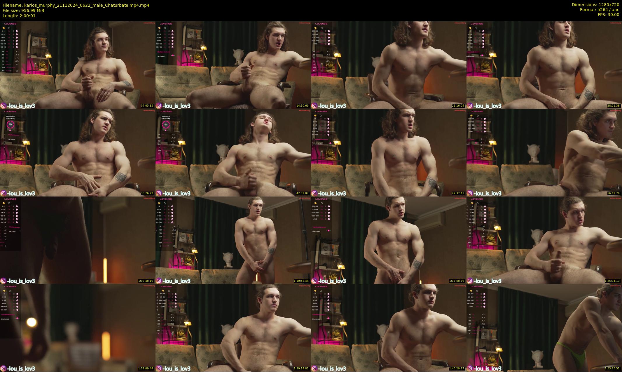 karlos_murphy — 121 minute Chaturbate male cam show recording, 720p, Nov 21, 2024