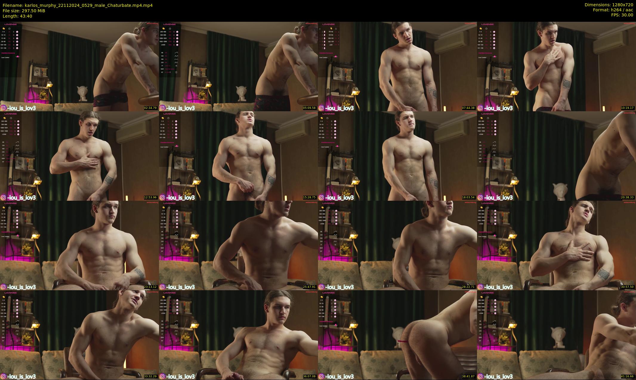 karlos_murphy — 44 minute Chaturbate male cam show recording, 720p, Nov 22, 2024