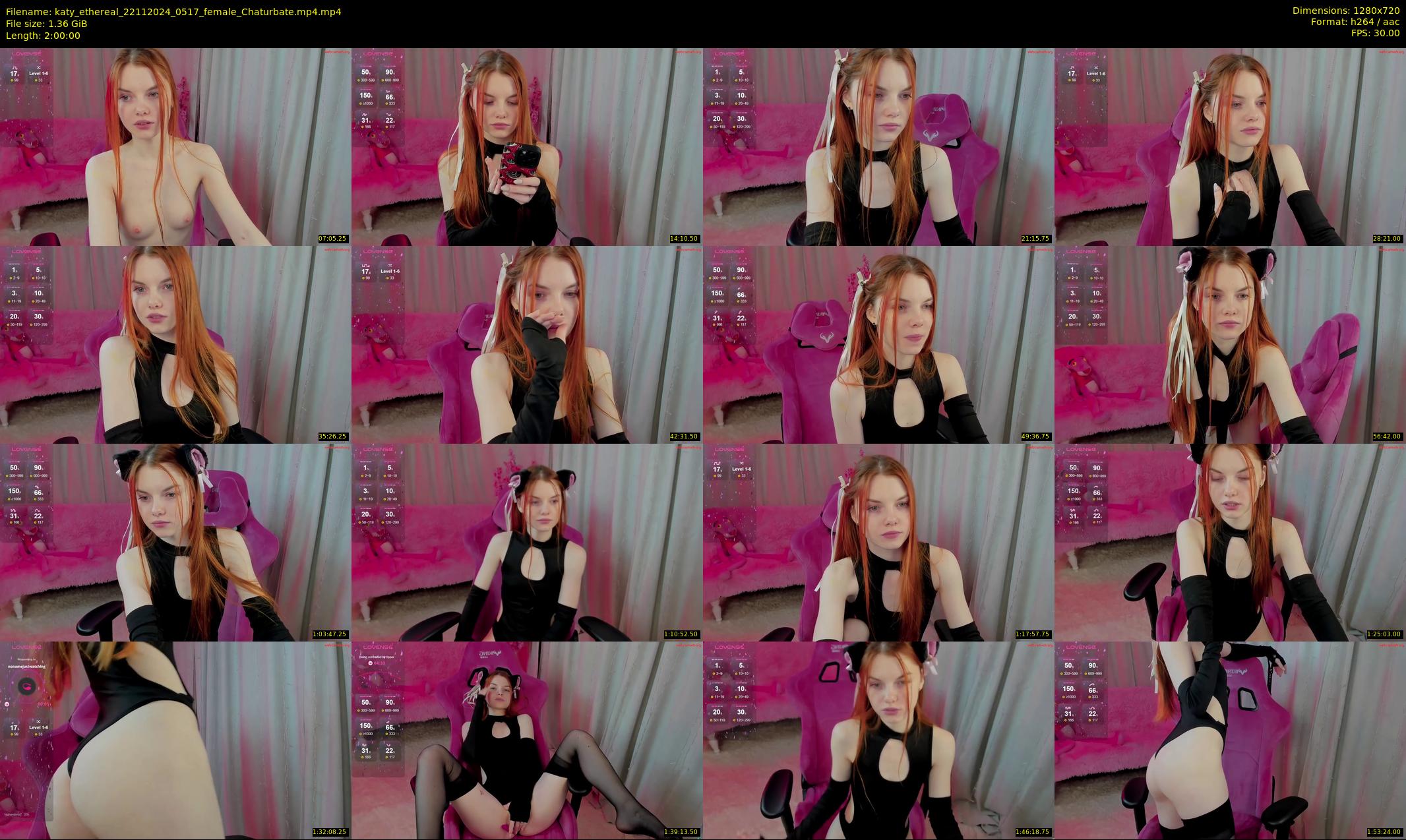 katy_ethereal — 120 minute Chaturbate female cam show recording, 720p, Nov 22, 2024