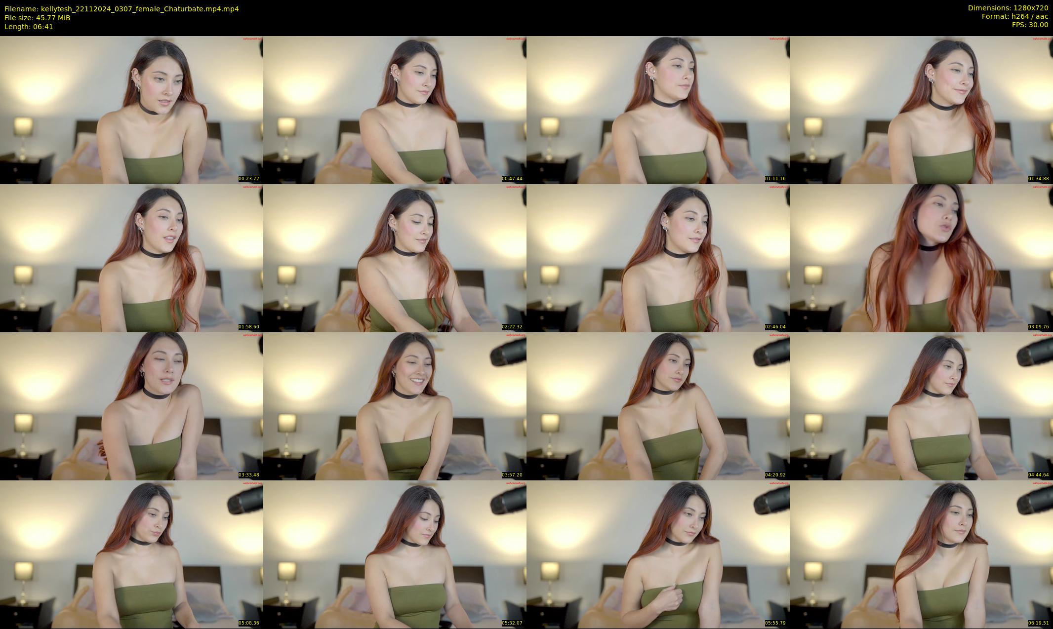 kellytesh — 7 minute Chaturbate female cam show recording, 720p, Nov 22, 2024