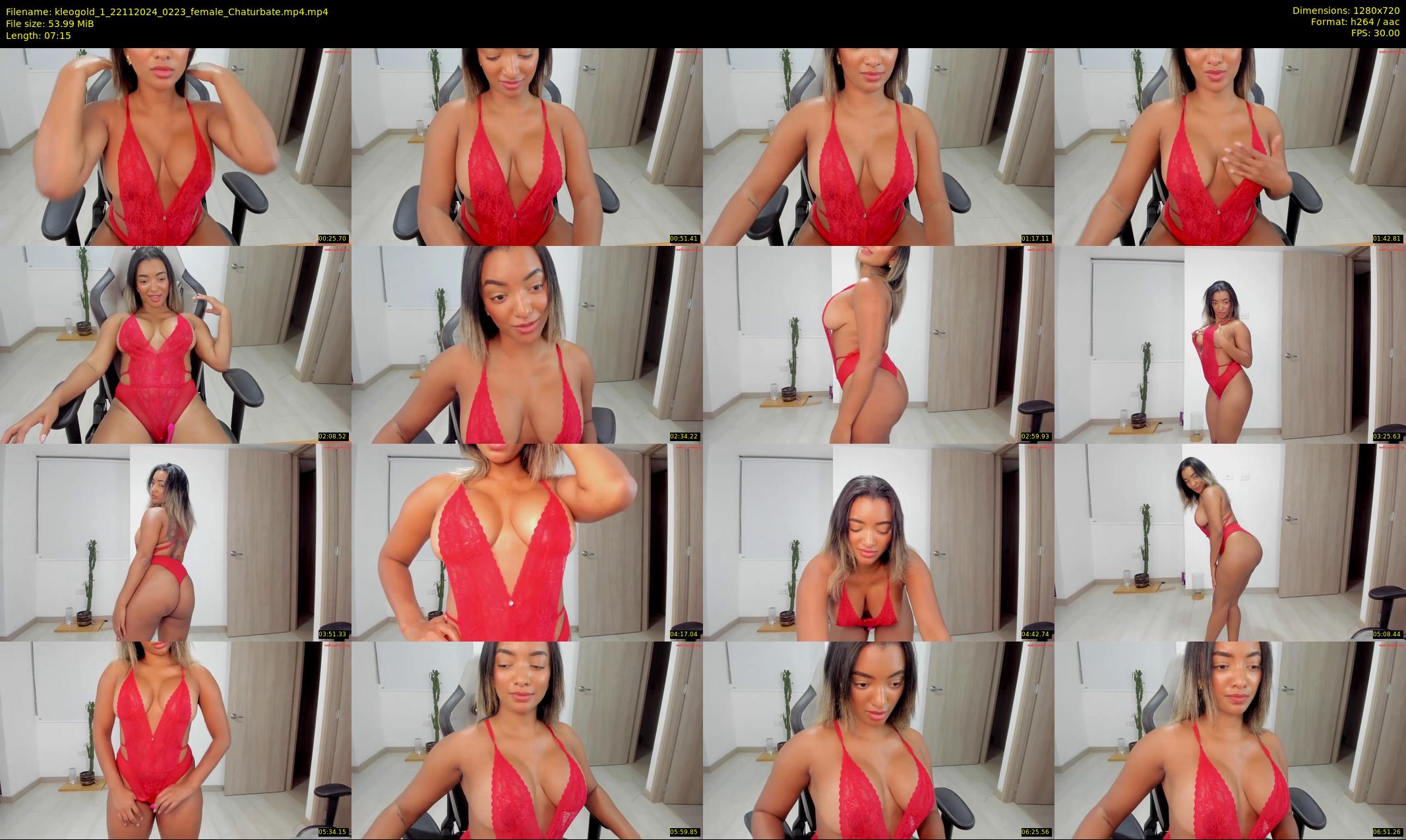 kleogold_1 — 8 minute Chaturbate female cam show recording, 720p, Nov 22, 2024