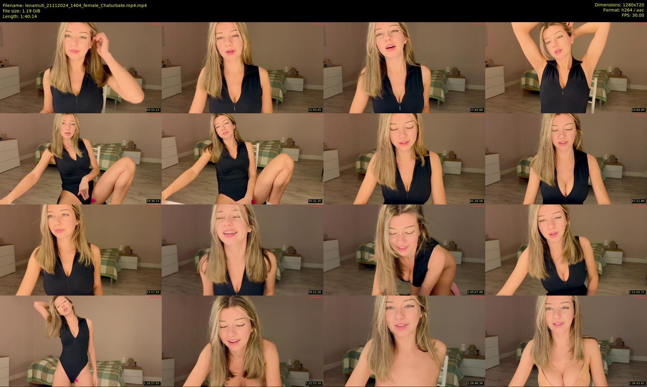 lenamuti — 101 minute Chaturbate female cam show recording, 720p, Nov 21, 2024