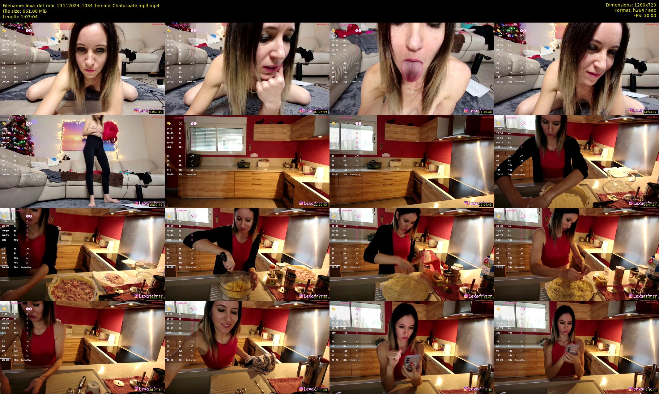 lexa_del_mar — 64 minute Chaturbate female cam show recording, 720p, Nov 21, 2024